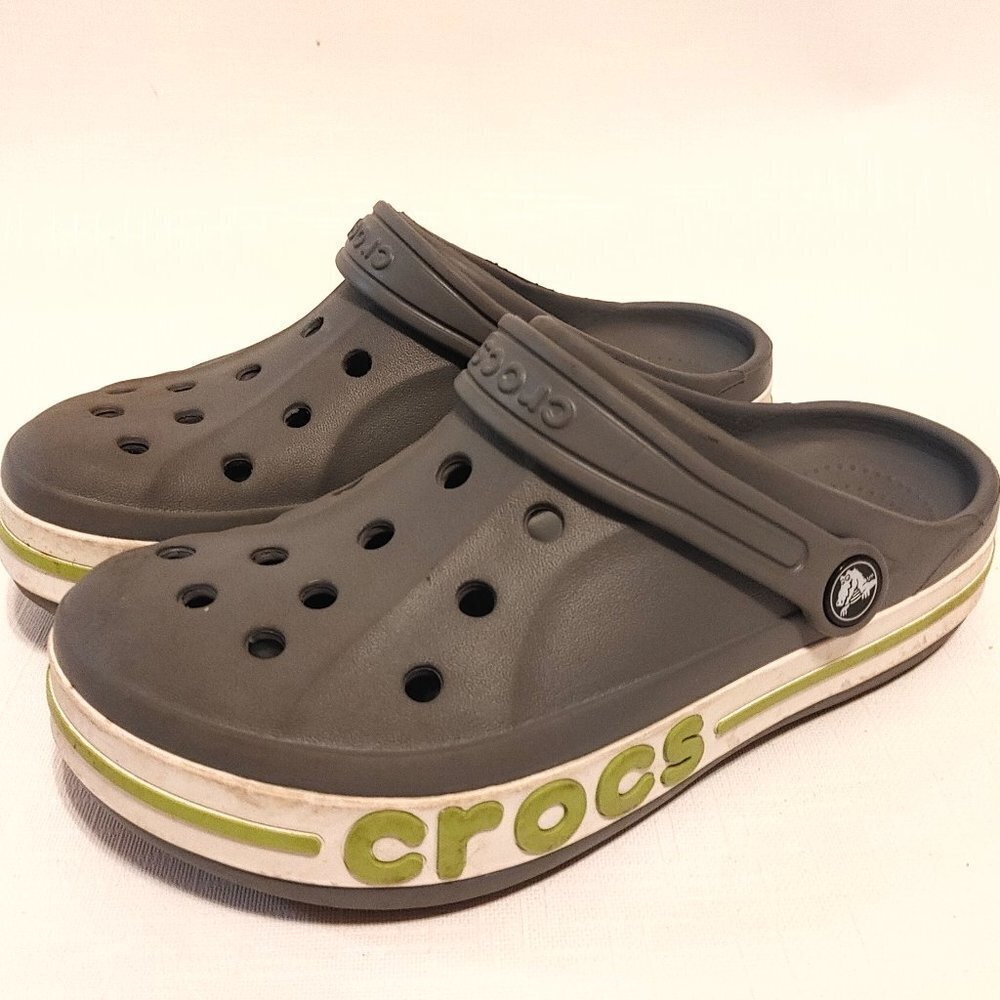 CROCS Bayaband Clog Charcoal Unisex Child Size J3